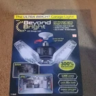 Beyond Bright 16" Single 7500 Lumens 3 Panel Led Flush Mount Light, Super New. Price: $17.88.