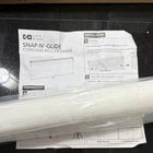 Chicology Snap-n-glide Cordless Roller Shade White Window Blind Open. Price: $23.79.
