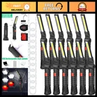 Rechargeable Led Work With Magnetic Base & Hook, 360 Rotating Flashlight New. Price: $127.29.