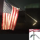 Flag Pole Light Solar Powered Outdoor Waterproof Auto Work Dusk Dawn 36LED... New. Price: $42.27.