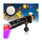 Orcatorch D710V 2000 Lumens Underwater Video Light, White Red Violet Tri-colo... New. Price: $205.93.