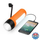 Vfan Rechargeable Hand Crank Flashlight/generator/usb Charger For Phone New. Price: $43.30.