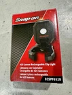 Snap-on ECSPF032B 425 Lumen Magnetic Rotating Rechargeable Clip Light Unused Open. Price: $130.00.