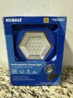 Kobalt 1074663 Rechargeable Clamp Light New (E12). Price: $21.00.