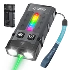 Boruit EV20L Rechargeable Small Edc Flashlight Green Beampocket Keychain New. Price: $62.34.