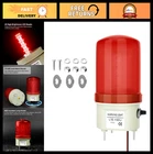 Industrial Led Strobe Warning Light, 12V Sound & Alarm, 105-110 Db, Red Em New. Price: $29.99.