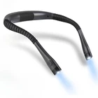 Black New Rechargeable Led Neck Light Book Reading Bed Crafting Camping. Price: $6.69.