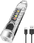 Boruit V1 Mini Powerful Edc Flashlight Super Bright 400 Lumens With Uv Red Blue New. Price: $15.99.