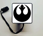 Star Wars Rebel Alliance Custom Designed Hitch Cover Led Brake Light New. Price: $23.90.