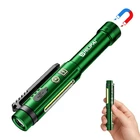 Shilipai Penlight Flashlight, Rechargeable Work 600 Mini, Army Green New. Price: $39.21.