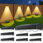 Solar Fence Lights Outdoor 8 Pack Waterproof High Brightness Upgraded 3 Led S... New. Price: $49.27.