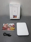 Lifeprint Portable 3" X 4.5" Photo Video Printer For Iphone White LP002-1 Used. Price: $29.95.
