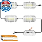 Riuvao 50FT Led Construction String Lightssuper Bright 150W 15000LM Waterproof New. Price: $119.89.