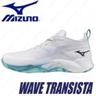 Mizuno Basketball Shoes Wave Transista W1GA2400 White/navy/light Green New. Price: $129.00.