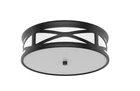 Yansun 12" Black Led Flush Mount Ceiling 1-LIGHT Modern Fixture Hallway... New. Price: $39.90.