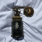 Vintage Underwriters Laboratories Ceiling Light Fixture Glass Metal Retro Used. Price: $49.99.