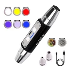 Yzyoe Six Leds Rechargeable Gemstone Flashlight Jade Appraisal Light, Super B... New. Price: $36.50.