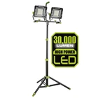 30,000 Lumens Dual-head Led Work Light With Tripod New. Price: $201.59.