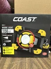 Coast WLR1-Y 1150 Lumen Rechargeable Dual Power Twist Focus Work Light New. Price: $35.00.