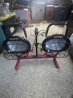 Husky Dual Head Portable Worklight XG-1200, Corded, Black Red Metal Plastic Used. Price: $50.00.