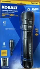 Kobalt 1500-LUMEN 4 Mode Focusing Led Rechargeable Flashlight New. Price: $24.99.