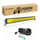 Skyworld Yellow 32 Inch Straight Led Light Bar 405W Spot Flood Combo Off-road... New. Price: $145.10.