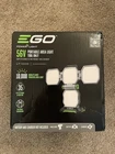 Ego LT1000 56V Cordless Portable Area Light, 10,000 Lumens, Brightness Setting New. Price: $129.99.