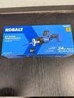 Kobalt Krs 124B-03 Cordless Reciprocating Saw (tool Only) 0961861 New. Price: $79.95.