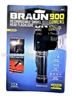 Braun 900 Lumen Rechargeable Swivel Head Led Flashlight Spot Torch New. Price: $36.25.