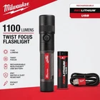 Milwaukee 2161-21 Redlithium Usb 1100L Twist Focus Flashlight W/ Battery & Cable New. Price: $109.99.