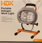 New Hdx 500 Watt Portable Work Light 509 953. Price: $12.95.