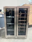 Ca'lefort 24" Wine Cooler&beverage Refrigerator 60 CANS+20 Bottles W/2 Doors Used. Price: $305.99.