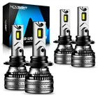 Novsight 9005 9006 HB3 HB4 Led Headlight Bulbs 40000LM High/low Beam Lamp 6500K New. Price: $70.42.