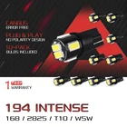 10X 12V T10 Smd Wedge Led Light Bulb Globe White 2825 168 194 192 W5W 501 Exd New. Price: $8.54.