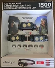 New Infinity X1 Rechargeable Headlamps 1500 Lumens / 3 Pack. 6 Modes. Price: $42.99.