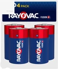 Fusion D Batteries (4 Pack), Alkaline Cell. Price: $8.79.