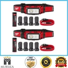 Milwaukee 600LM Redlithium Hard Hat Headlamp 2 Pack Usb Rechargeable Lights New. Price: $145.99.