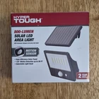 Hyper Tough 800-LUMEN Solar Led Area Light Motion Sensor Weather Resistant New. Price: $15.00.