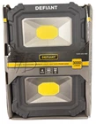 Defiant 2 Pack Rechargeable Magnetic Utility Light With Power Bank 3000 Lumens Open. Price: $79.99.