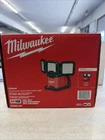 New Milwaukee 2368-20 Dual Power Triple-panel Flood Light. Price: $144.95.