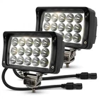 2PACK 6.3IN 12/24VOLT Super Bright 45W Led Work Lights Rectangular Foglight 4... New. Price: $111.03.