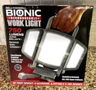 Bionic Rechargeable Worklight By Bell+howell Waterproof Portable New. Price: $19.99.