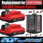 For Craftsman 20VOLT Max Lithium-ion Battery CMCB204 CMCB202 CMCB201 / Charger New. Price: $152.00.