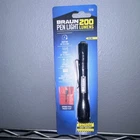 Braun 200 Lumens Led Metal Pen Light Black Variable Modes Pocket Clip 70755 New. Price: $10.00.