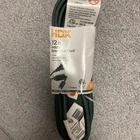 3 Pack - Hdx 12 Ft Indoor Extension Cord, Green, Outlets, 16 Gauge, Polarized New. Price: $21.00.