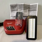 Milwaukee M12 Rover Flood Light W/ Usb Charging 18-LED Cordless Work New. Price: $68.00.