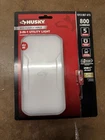 Husky Rechargeable 3-IN-1 Led 800 Lumens Utility Light, Flashlight Power Bank New. Price: $29.00.