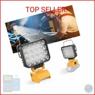 Xcofzob 54W Led Work Light For Dewalt 20V Battery, 7600LM Cordless Du New. Price: $35.75.