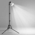 Sansi 5500LM Led Work Light 40W Dimmable Adjustable Heads Tripod With Stand New. Price: $44.96.
