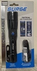 Surge Tactical 1000 Lumens Rechargeable Led Flashlight HHL4065AS New. Price: $26.00.